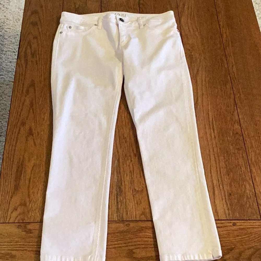 DL1961 pale pink, Angel mid-rise skinny ankle jeans with stretch, women’s sz 30 - Picture 5 of 16
